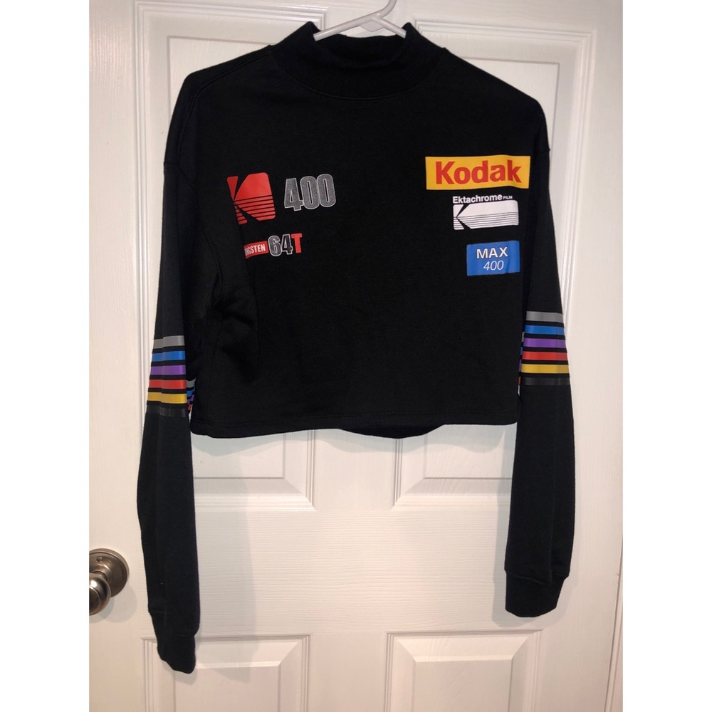 Kodak cropped pullover
